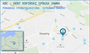 PORADNIA STOMATOLOGICZNA - ABC - DENT KOPIŃSKI SPÓŁKA JAWNA - BIAŁE ZAGŁĘBIE 51,  SITKÓWKA-NOWINY