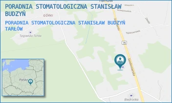 PORADNIA STOMATOLOGICZNA STANISŁAW BUDZYŃ - PORADNIA STOMATOLOGICZNA STANISŁAW BUDZYŃ - SANDOMIERSKA 72,  TARŁÓW