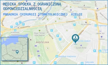 PORADNIA CHIRURGII STOMATOLOGICZNEJ - MEDIKA SPÓŁKA Z OGRANICZONĄ ODPOWIEDZIALNOŚCIĄ - LEGIONÓW 3/7,  KIELCE