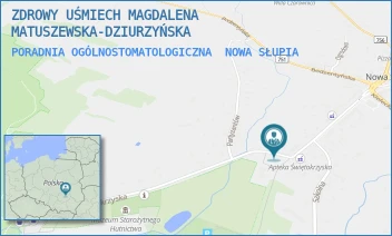 PORADNIA OGÓLNOSTOMATOLOGICZNA - ZDROWY UŚMIECH MAGDALENA MATUSZEWSKA-DZIURZYŃSKA - ŚWIĘTOKRZYSKA 53,  NOWA SŁUPIA