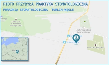 PORADNIA STOMATOLOGICZNA - PIOTR PRZYBYŁA PRAKTYKA STOMATOLOGICZNA - GRODOWA 2,  TUMLIN-WĘGLE