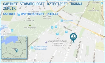 GABINET STOMATOLOGICZNY - GABINET STOMATOLOGII DZIECIĘCEJ JOANNA ZEMLIK - KRÓLA JANA III SOBIESKIEGO 27,  KIELCE