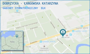 GABINET STOMATOLOGICZNY - DOBRZYCKA - ŁANGOWSKA KATARZYNA - SUWALSKA 46,  EŁK