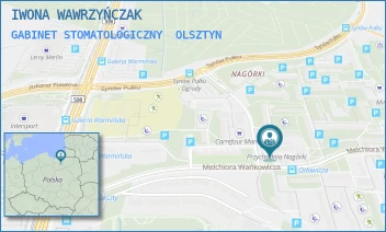 GABINET STOMATOLOGICZNY - IWONA WAWRZYŃCZAK - WAŃKOWICZA 5,  OLSZTYN