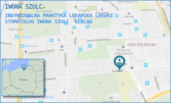 INDYWIDUALNA PRAKTYKA LEKARSKA LEKARZ STOMATOLOG IWONA SZULC - IWONA SZULC - ROBOTNICZA 175/1,  ELBLĄG