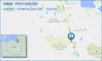 GABINET STOMATOLOGICZNY - IWONA PRZYCHODZEŃ - ZWYCIĘSTWA 23,  PIECKI
