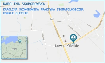 KAROLINA SKOMOROWSKA PRAKTYKA STOMATOLOGICZNA - KAROLINA SKOMOROWSKA - WITOSA 1,  KOWALE OLECKIE