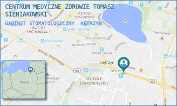 GABINET STOMATOLOGICZNY - CENTRUM MEDYCZNE ZDROWIE TOMASZ SIENIAKOWSKI - TRAUGUTTA 7/108,  KĘTRZYN