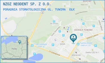 PORADNIA STOMATOLOGICZNA UL. TUWIMA - NZOZ NEODENT SP. Z O.O. - TUWIMA 22/4U,  EŁK