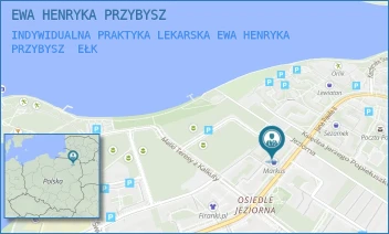INDYWIDUALNA PRAKTYKA LEKARSKA EWA HENRYKA PRZYBYSZ - EWA HENRYKA PRZYBYSZ - JANA  PAWŁA II 16,  EŁK