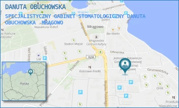SPECJALISTYCZNY GABINET STOMATOLOGICZNY DANUTA OBUCHOWSKA - DANUTA OBUCHOWSKA - KOPERNIKA 2A,  MRĄGOWO