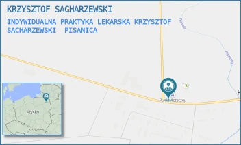INDYWIDUALNA PRAKTYKA LEKARSKA KRZYSZTOF SACHARZEWSKI - KRZYSZTOF SACHARZEWSKI - 58,  PISANICA