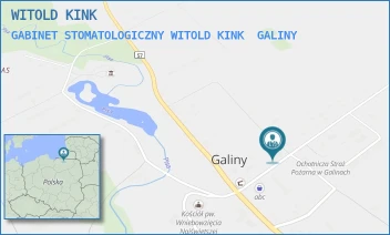 GABINET STOMATOLOGICZNY WITOLD KINK - WITOLD KINK - 17,  GALINY
