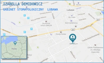 GABINET STOMATOLOGICZNY - IZABELLA DEMIDOWICZ - RZEPNIKOWSKIEGO 20/116,  LUBAWA