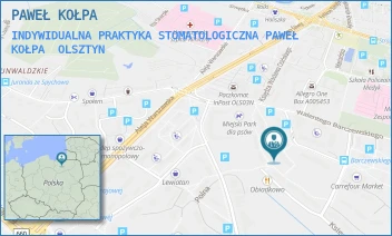 INDYWIDUALNA PRAKTYKA STOMATOLOGICZNA PAWEŁ KOŁPA - PAWEŁ KOŁPA - KORCZAKA 10,  OLSZTYN