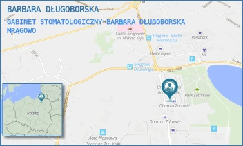 GABINET STOMATOLOGICZNY BARBARA DŁUGOBORSKA - BARBARA DŁUGOBORSKA - KRÓLEWIECKA 58/23,  MRĄGOWO