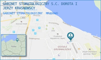 GABINET STOMATOLOGICZNY - GABINET STOMATOLOGICZNY S.C. DOROTA I JERZY KRASNOWSCY - GRUNWALDZKA 1/17,  MRĄGOWO