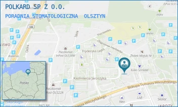 PORADNIA STOMATOLOGICZNA - POLKARD SP Z O.O. - JAROSZYKA 3,  OLSZTYN