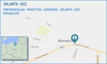 INDYWIDUALNA PRAKTYKA LEKARSKA JOLANTA GUZ - JOLANTA GUZ - SZKOLNA 2,  MIKOŁAJKI