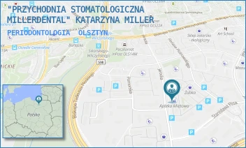 PERIODONTOLOGIA - "PRZYCHODNIA STOMATOLOGICZNA MILLERDENTAL" KATARZYNA MILLER - PIOTROWSKIEGO 16/C,  OLSZTYN