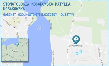 GABINET OGOLNOSTOMATOLOGICZNY - STOMATOLOGIA KOSAKOWSKA MATYLDA KOSAKOWSKA - LEŚNA 14/1H,  OLSZTYN