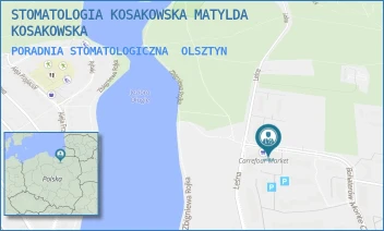 PORADNIA STOMATOLOGICZNA - STOMATOLOGIA KOSAKOWSKA MATYLDA KOSAKOWSKA - LEŚNA 14/1H,  OLSZTYN