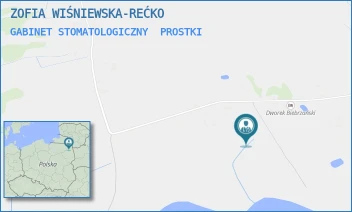 GABINET STOMATOLOGICZNY - ZOFIA WIŚNIEWSKA-REĆKO - 1-GO MAJA 15,  PROSTKI
