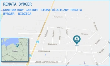 KONTRAKTOWY GABINET STOMATOLOGICZNY RENATA BYRGER - RENATA BYRGER - ŻWIROWA 12,  NIDZICA