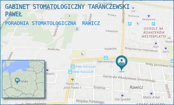PORADNIA STOMATOLOGICZNA - PAWEŁ TARANCZEWSKI GABINET STOMATOLOGICZNY - 3 MAJA 38,  RAWICZ