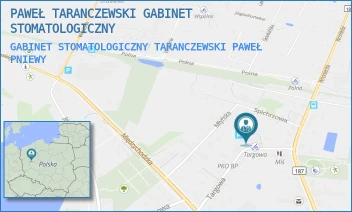 GABINET STOMATOLOGICZNY TARANCZEWSKI PAWEŁ - PAWEŁ TARANCZEWSKI GABINET STOMATOLOGICZNY - TARGOWA 14,  PNIEWY