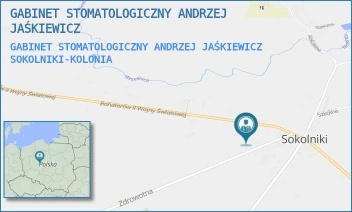 GABINET STOMATOLOGICZNY ANDRZEJ JAŚKIEWICZ - GABINET STOMATOLOGICZNY ANDRZEJ JAŚKIEWICZ - ZDROWOTNA 3,  SOKOLNIKI-KOLONIA