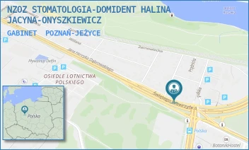 GABINET - NZOZ STOMATOLOGIA-DOMIDENT HALINA JACYNA-ONYSZKIEWICZ - DĄBROWSKIEGO 177,  POZNAŃ-JEŻYCE
