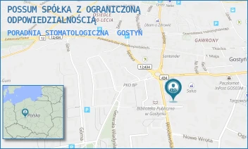 PORADNIA STOMATOLOGICZNA - POSSUM SPÓŁKA Z OGRANICZONĄ ODPOWIEDZIALNOŚCIĄ - WROCŁAWSKA 10,  GOSTYŃ