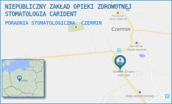 PORADNIA STOMATOLOGICZNA - NIEPUBLICZNY ZAKŁAD OPIEKI ZDROWOTNEJ STOMATOLOGIA CARIDENT - 1A,  CZERMIN
