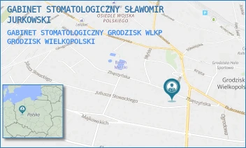 GABINET STOMATOLOGICZNY GRODZISK WLKP - GABINET STOMATOLOGICZNY SŁAWOMIR JURKOWSKI - ZBĄSZYŃSKA 17,  GRODZISK WIELKOPOLSKI
