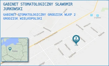GABINET STOMATOLOGICZNY GRODZISK WLKP 2 - GABINET STOMATOLOGICZNY SŁAWOMIR JURKOWSKI - ŻEGLARSKA 5,  GRODZISK WIELKOPOLSKI