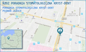 PORADNIA STOMATOLOGICZNA KRYST-DENT - NZOZ PORADNIA STOMATOLOGICZNA KRYST-DENT - PRZYBYSZEWSKIEGO 11/1,  POZNAŃ-JEŻYCE