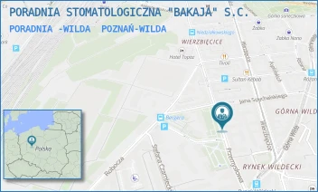 PORADNIA -WILDA - PORADNIA STOMATOLOGICZNA "BAKAJA" S.C. - PRZEMYSŁOWA 49,  POZNAŃ-WILDA