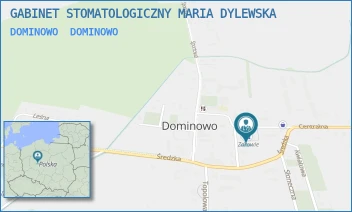 DOMINOWO - GABINET STOMATOLOGICZNY MARIA DYLEWSKA - CENTRALNA 8,  DOMINOWO