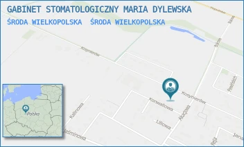 ŚRODA WIELKOPOLSKA - GABINET STOMATOLOGICZNY MARIA DYLEWSKA - KOSYNIERÓW 58,  ŚRODA WIELKOPOLSKA