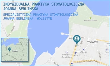 SPECJALISTYCZNA PRAKTYKA STOMATOLOGICZNA JOANNA BERLIŃSKA - INDYWIDUALNA PRAKTYKA STOMATOLOGICZNA JOANNA BERLIŃSKA - 5 STYCZNIA 44,  WOLSZTYN
