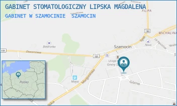 GABINET W SZAMOCINIE - GABINET STOMATOLOGICZNY LIPSKA MAGDALENA - GÓRNA 2B,  SZAMOCIN