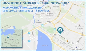 PRZYCHODNIA STOMATOLOGICZNA "ORIS-DENT" - PRZYCHODNIA STOMATOLOGICZNA "ORIS-DENT" - DWORCOWA 39,  SZAMOTUŁY
