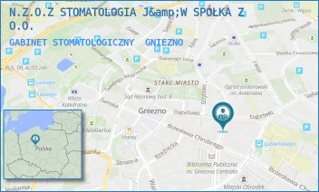 GABINET STOMATOLOGICZNY - N.Z.O.Z STOMATOLOGIA J&amp;W SPÓŁKA Z O.O. - MIESZKA I 3,  GNIEZNO