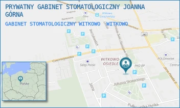 GABINET STOMATOLOGICZNY WITKOWO - PRYWATNY GABINET STOMATOLOGICZNY JOANNA GÓRNA - ŻWIRKI I WIGÓRY 4,  WITKOWO