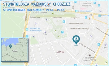 STOMATOLOGIA WAŁKOWSCY PIŁA - STOMATOLOGIA WAŁKOWSCY CHODZIEŻ - ELIZY ORZESZKOWEJ 10A/2L,  PIŁA