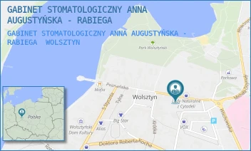 GABINET STOMATOLOGICZNY ANNA AUGUSTYŃSKA - RABIEGA - GABINET STOMATOLOGICZNY ANNA AUGUSTYŃSKA - RABIEGA - POZNAŃSKA 40,  WOLSZTYN