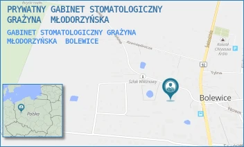 GABINET STOMATOLOGICZNY GRAŻYNA MŁODORZYŃSKA - PRYWATNY GABINET STOMATOLOGICZNY  GRAŻYNA  MŁODORZYŃSKA - PARKOWA 18,  BOLEWICE