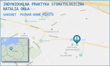 GABINET - INDYWIDUALNA PRAKTYKA STOMATOLOGICZNA NATALIA OKŁA - TARNOWSKA 27A,  POZNAŃ-NOWE MIASTO