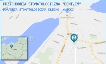 PORADNIA STOMATOLOGICZNA KŁECKO - PRZYCHODNIA STOMATOLOGICZNA "DENT-IM" - PLAC POWSTAŃCÓW WIELKOPOLSKICH 6,  KŁECKO